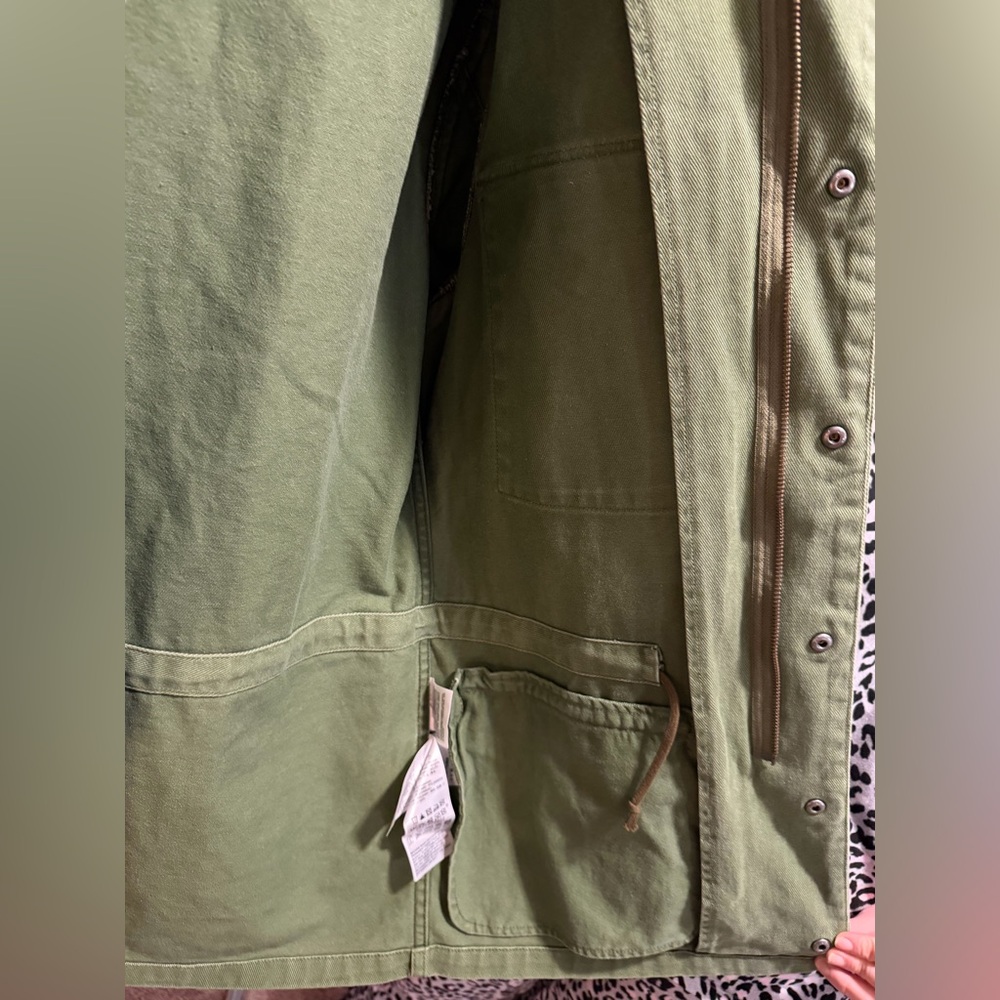 Levi's Olive Military Field Jacket - Picture 4 of 5